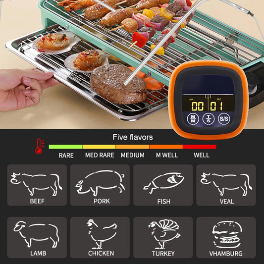 Digital Meat Kitchen Thermometer Waterproof