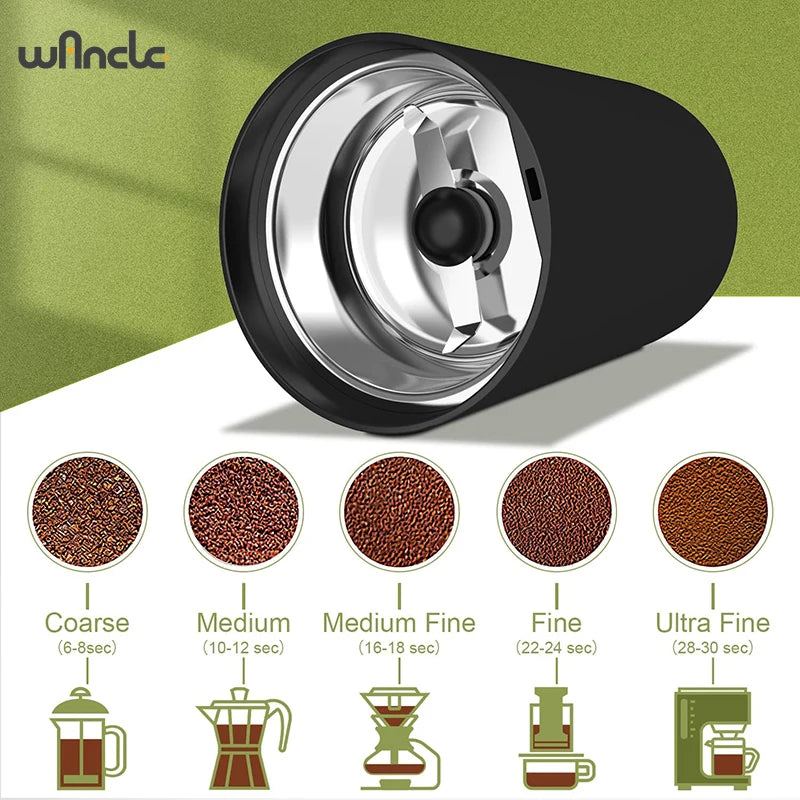 200w High-Power Coffee Grinder Multifunctional 220V/120V