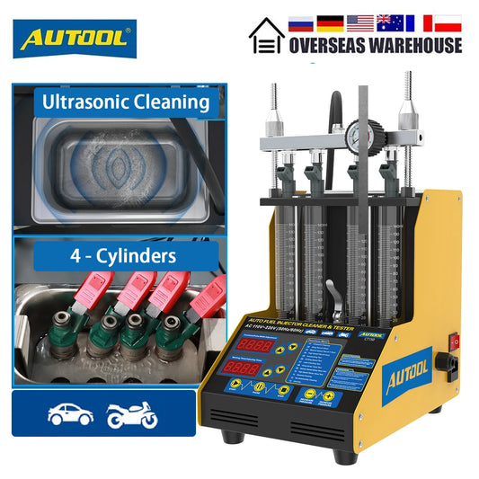 Motorcycle Fuel Injector Cleaner Tester
