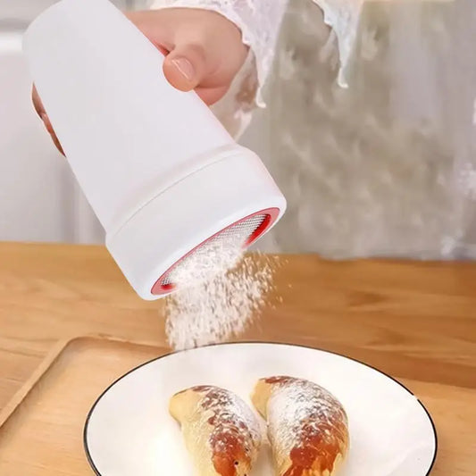 Powder Sugar Shaker Duster For Baking with Lid