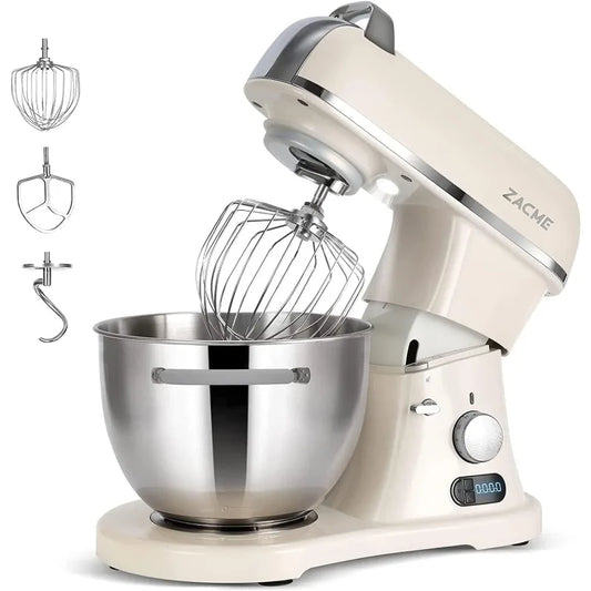 8.4QT Commercial Stand Mixer 800W Metal 8L Food  Bowl