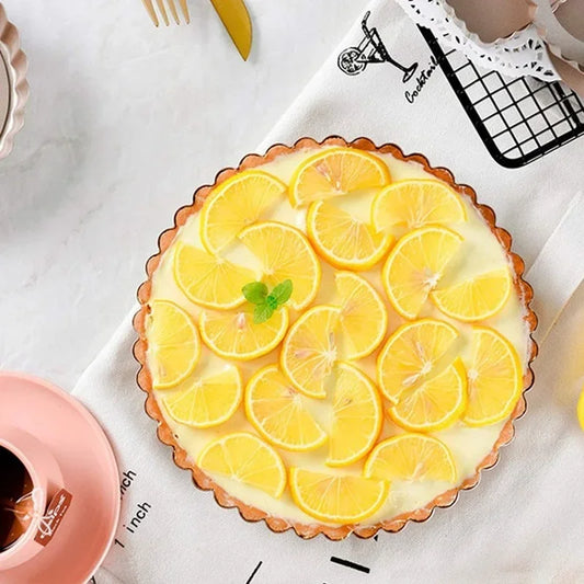 8-24CM Nonstick Carbon Steel Cake Pan, Pie Mold, Removable Bottom