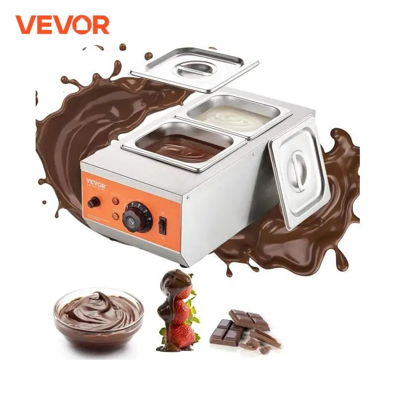 2/3 Tanks Electric Chocolate Cascade Melting Pot