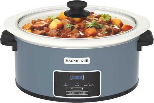 6-Quart Programmable Slow Cooker with Timer