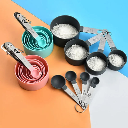 4/8/10pcs Multi Purpose Spoons Cup Measuring Tools